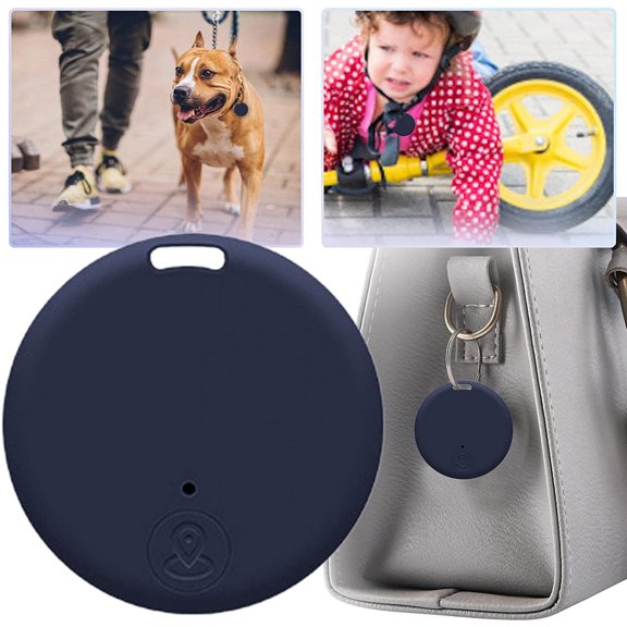 QXFBJOQH Portable GPS & Bluetooth 5.0 Tracker – Smart Anti-Loss Device for Pets, Keys & Valuables, Real-Time Location & Bluetooth Tracer