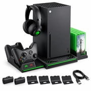 QXWPBV Cooling Stand for Xbox Series X, Dual Controller Charger