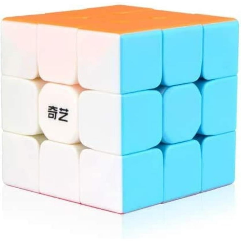 QY Toys Warrior S Speed Cube 3x3-(Warrior W Updated Version)- Stickerless  Magic Cube 3x3x3 Puzzles Toys, The Most Educational Toy to Effectively