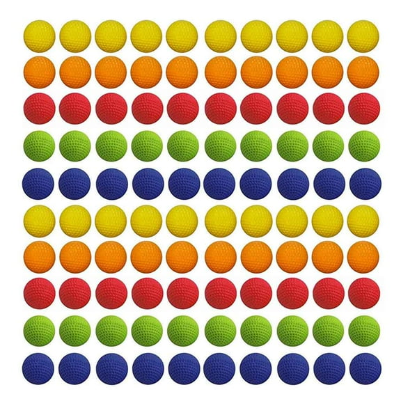 QYMHOODS Blasters Refill Toys, Multicolor, 100 Count