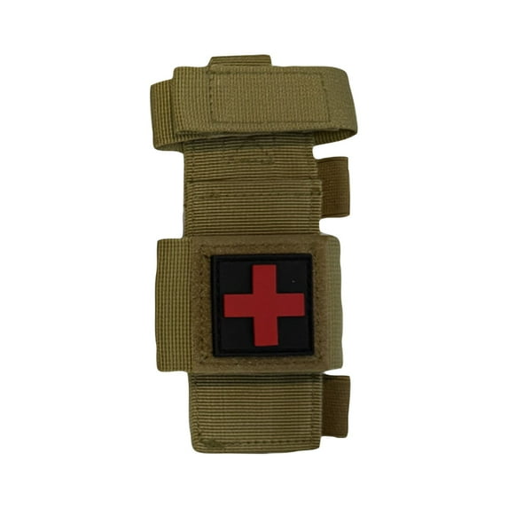 QYROS Adjustable Tactical Tourniquet Emergency Hemorrhage Control First Aid Kit for Outdoor Survival and Trauma Care