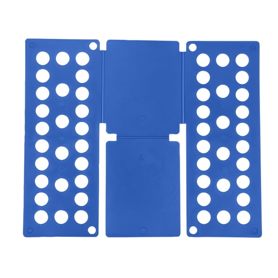 QYROS Folding Board T shirt Clothes Folder Laundry Organizer Easy and Fast for Kid and Adult to Fold Clothes, Lazy Person Durable Plastic Laundry folders,Royal Blue