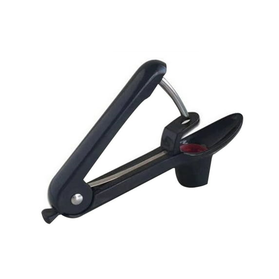 QYXQPYO Cherry Pitter Pit Remover for Cherries Cherry Core Remover Tool Heavy-Duty Cherry Seed Remover Cherries Corer Pitter Tool with Hand-held Push Design 7.87x1.37x4.52 Inch, Black