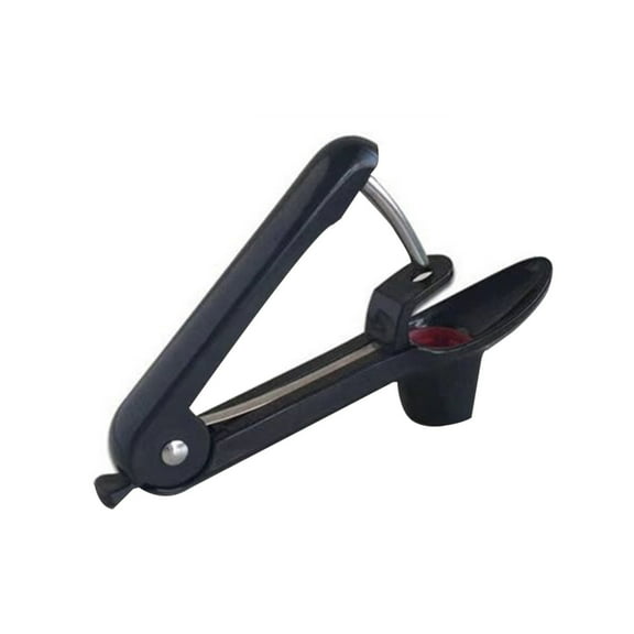 QYXQPYO Cherry Pitter Pit Remover for Cherries Cherry Core Remover Tool Heavy-Duty Cherry Seed Remover Cherries Corer Pitter Tool with Hand-held Push Design 7.87x1.37x4.52 Inch, Black