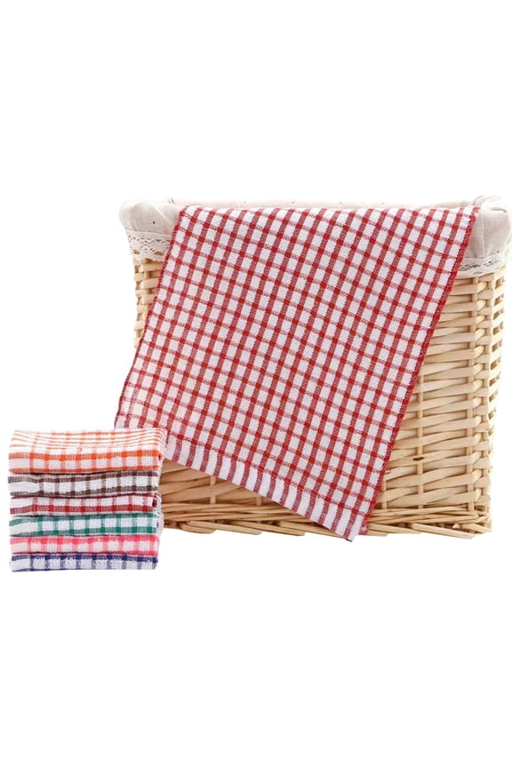 Kitchen Dish Cloths Dishcloths Quick Drying Dish Towels Dish Rags for Kitchen Super Absorbent Dish Rags Dish Cloths for Kitchen Washing Dishes, Red Sale