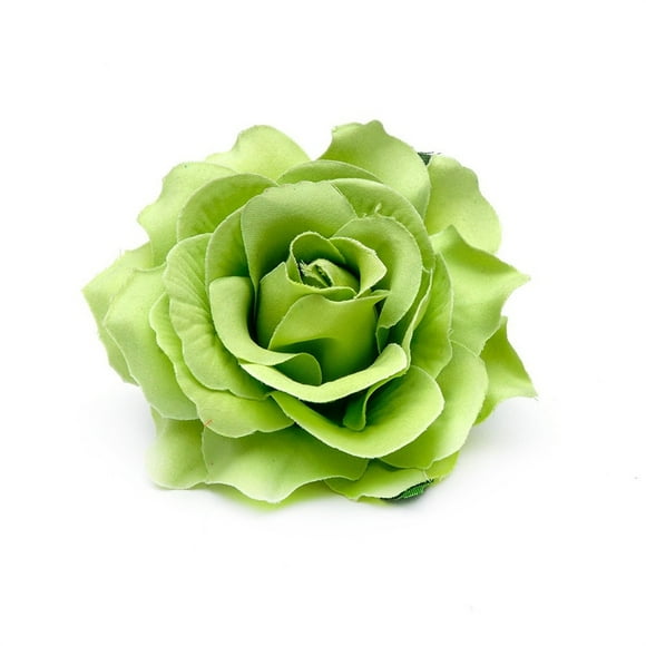 QYXQPYO Rose Artificial Flowers Fake Rose Flower Silk Rose Flower Synthetic Rose Flower Diy Rose Flower for DIY Wedding Bouquets Centerpieces Arrangements Party Baby Shower Home Decorations, Green