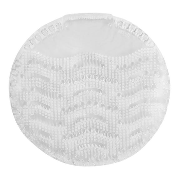 QYXQPYO Urinal Screens, Urinal Screen Deodorizer, Urinal Cakes Anti-Splash Odor Protection, Urinal Cakes Pads Fresh 3d Wave Anti-Splash for Men Toilet Bathroom Airport Office Mall Hotel, White