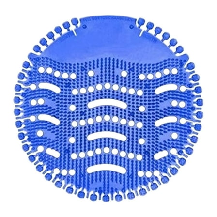 QYXQPYO Urinal Screens, Urinal Screen Deodorizer, Urinal Cakes Anti-Splash Odor Protection, Urinal Cakes Pads Fresh 3d Wave Anti-Splash for Men Toilet Bathroom Airport Office Mall Hotel, Blue