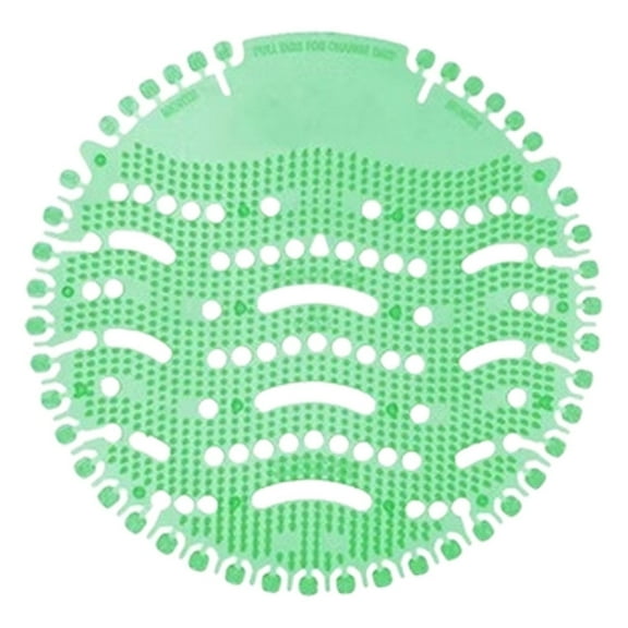 QYXQPYO Urinal Screens, Urinal Screen Deodorizer, Urinal Cakes Anti-Splash Odor Protection, Urinal Cakes Pads Fresh 3d Wave Anti-Splash for Men Toilet Bathroom Airport Office Mall Hotel, Green