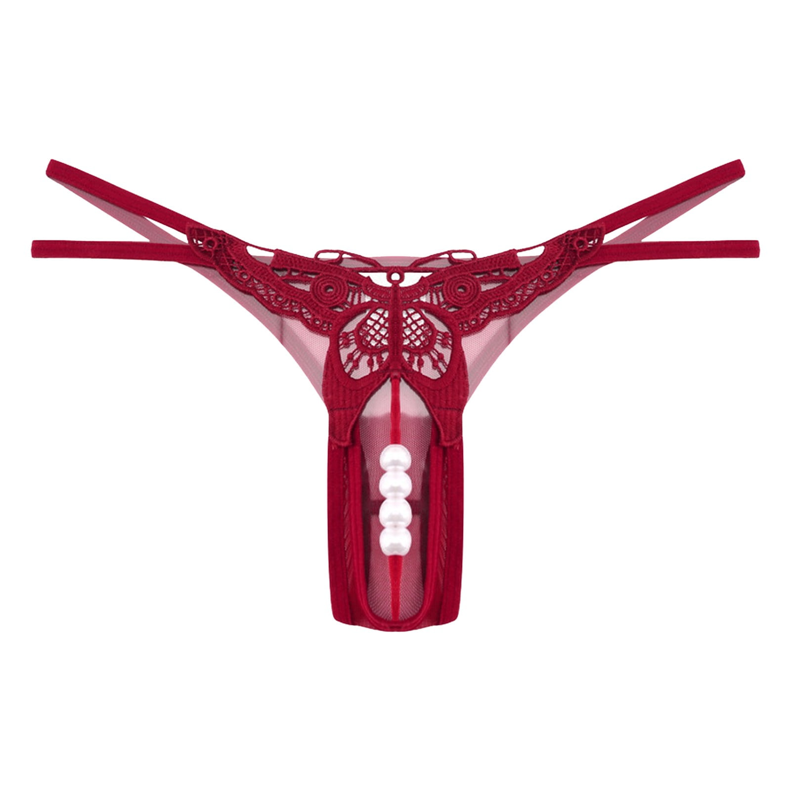 ショーツ 2000ARCHIVES CRYSTAL HOTFIX THONG 4BXK374 QYZEU-Underwear-Women-Ladies-