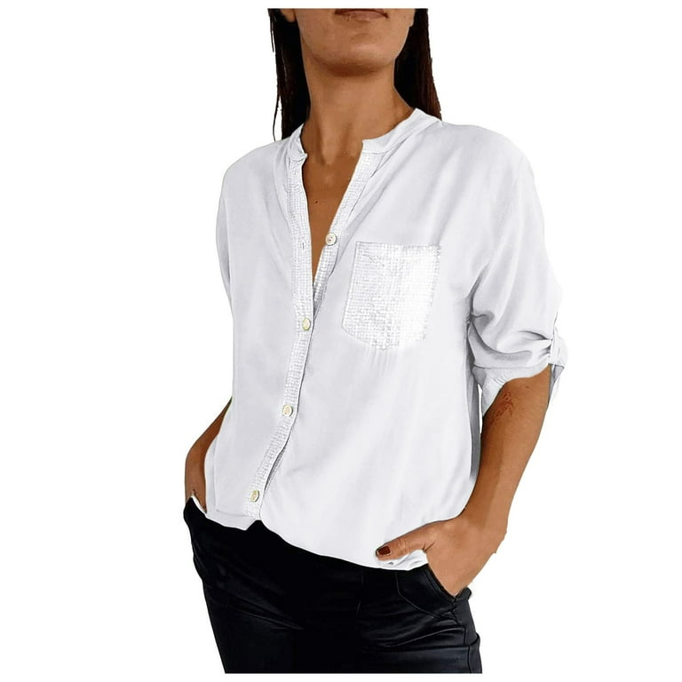 Casual Draw String Pocket Sequined O Neck Long Sleeve Two Pieces Casual Draw String Pocket Sequined O Neck Long Sleeve Two Pieces