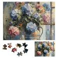 QZHH Flowers Wooden Jigsaw Puzzle Family Friends Gift EcoFriendly Wood