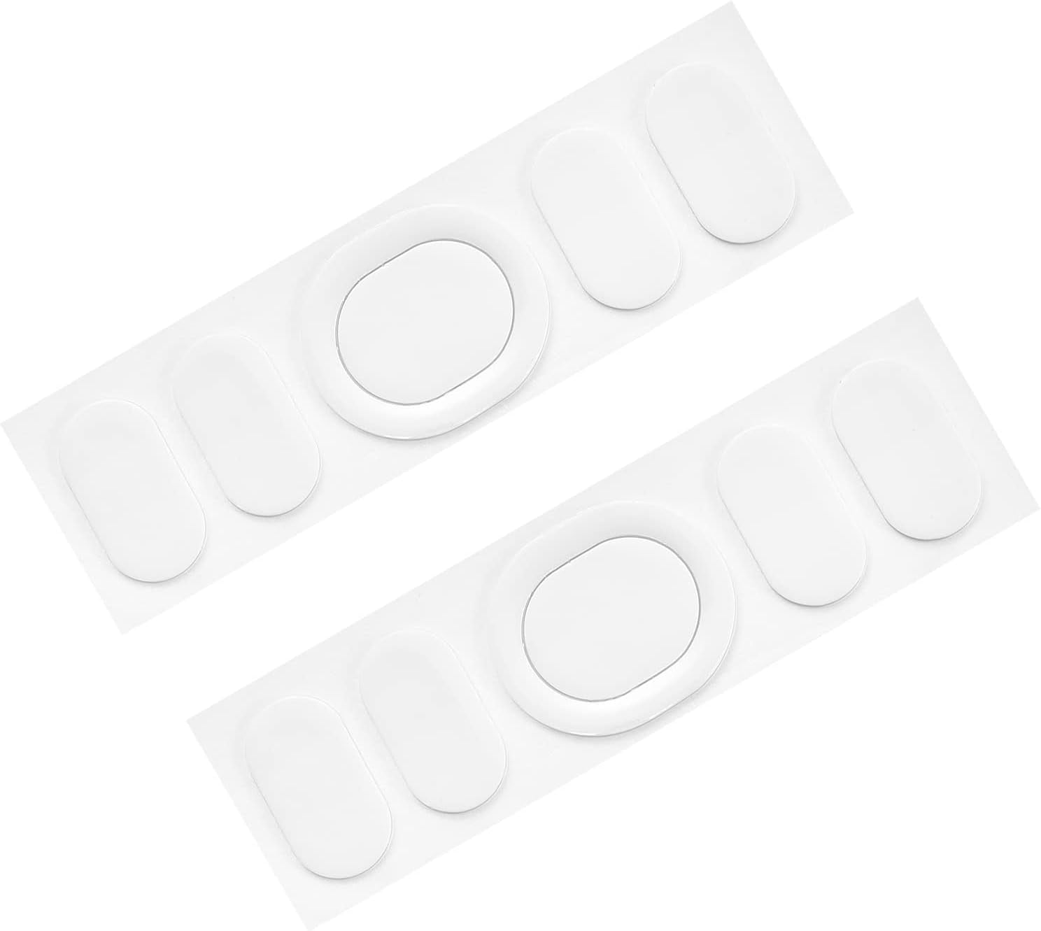 QZLGJL Rounded Curved Edges Mouse Feet Skates Pads 0.6mm w Cleaning ...