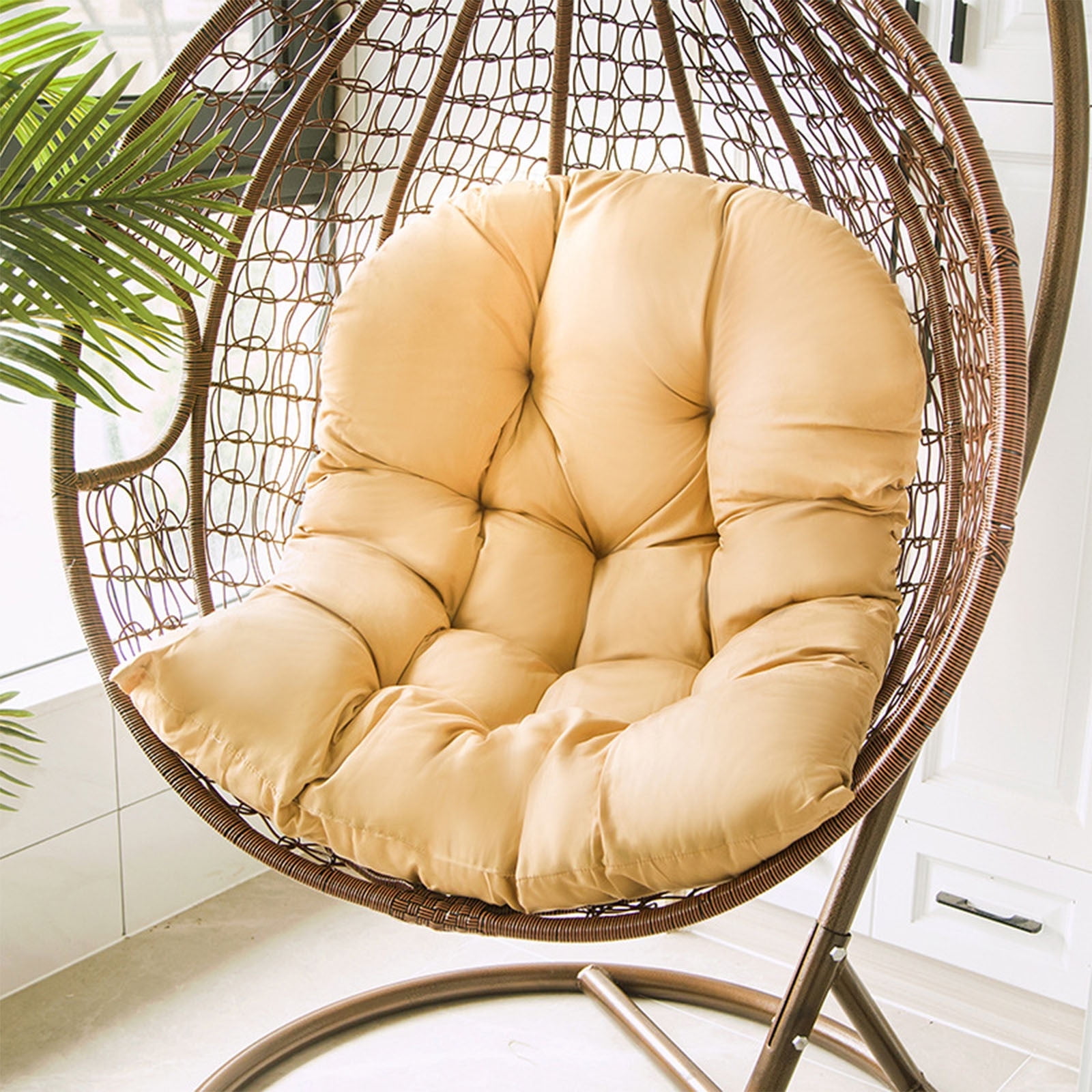 QZLXDSZ Clearance! Outdoor Hanging Egg Chair Cushion, WaterResistant