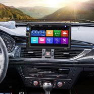 Soundstream VRN-624B 6.2" Double Din Car Stereo With GPS Navigation & Bluetooth Touchscreen Receiver