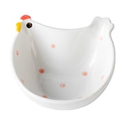 Qaailabf Ceramic Animal Dipping Bowl, Porcelain, 3 Inch, Cute Snack and Soy Sauce Dish, Dishwasher Safe