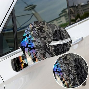 Qaailabf Forged Gloss Carbon Fiber Vinyl Wrap Roll 30x30cm Self-Adhesive Sticker Sheet Film with Scratch-Resistant Material for DIY Car, Motorcycle Decals
