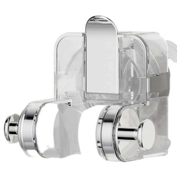 Shower Rack Suction Cup | Wall Mount Adjustable Shower Head Holder | Universal Fit for Most Shower Heads | Washable Reusable Thickened Material | Strong Load-Bearing | Removable Design | 1 Pack | 92g
