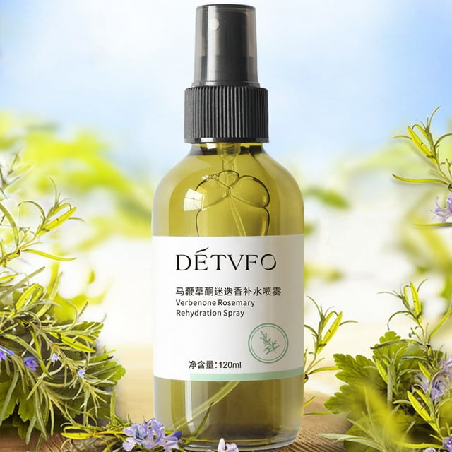 Qaailabf Verbena Ketone Moisturizing Facial Toner Spray 120ml - Hydrating Mist for Sensitive Skin, Tightens Pores, Controls Oil, Reduces Blackheads