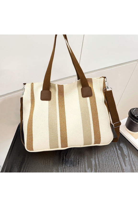 Qaailabf Women’s Shoulder Bag | Casual Handbag Purse Messenger Tote | Adjustable Strap Crossbody | Versatile Polyester Fashion Purse | Fits Phone Wallet Keys | Black Red White Yellow Green |