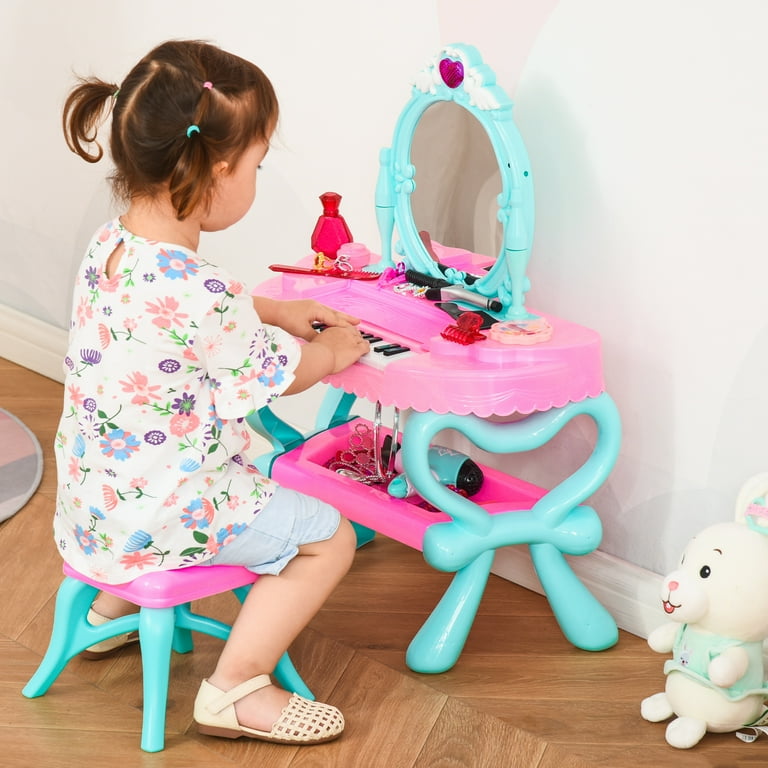 Kids dress up table set hot sale