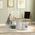 Free Shipping! Qaba 5 Piece Kids Table and Chairs Set with Storage for ...