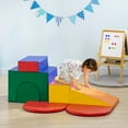 thumbnail image 1 of Qaba 7-Piece Kids Crawl and Climb Activity Play Set, Multicolor, 1 of 9