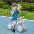 thumbnail image 1 of Qaba Balance Bike for Toddlers 1-3 Years with Adjustable Seat, Pink, 1 of 9