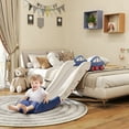 thumbnail image 1 of Qaba Toddler Slide, Couch Slide for Bed, Sofa, Extra Length Indoor Couch Slide for Toddler, Baby, Child, Easy to Assemble, Blue, 1 of 9