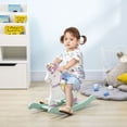 thumbnail image 1 of Qaba Wooden Rocking Horse Toddler Rocker Ride On Unicorn for 1-3 Years Old Baby Toy Girl and Boy Gift, 1 of 9