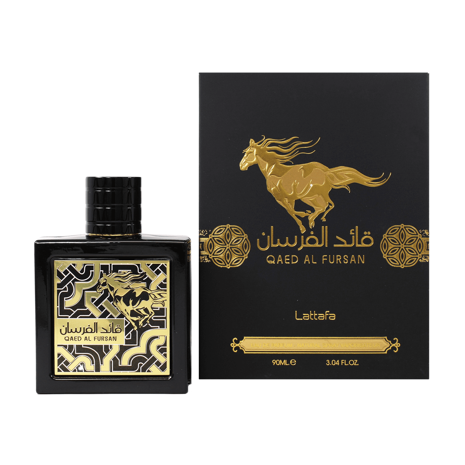 LATTAFA Qaed Al Fursan Eau de Parfum Spray, 90 ml, Captivating