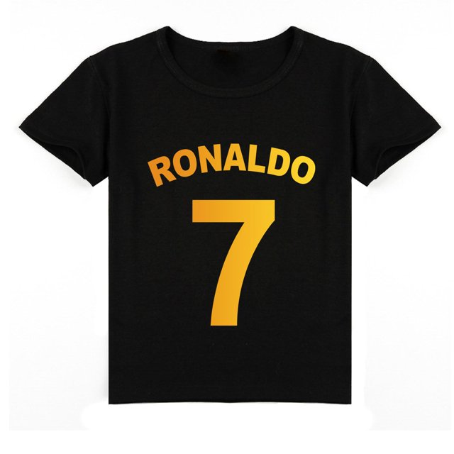 Qaheey Cristiano Ronaldo Kids Boys Girls Short Sleeve TShirt Soccer