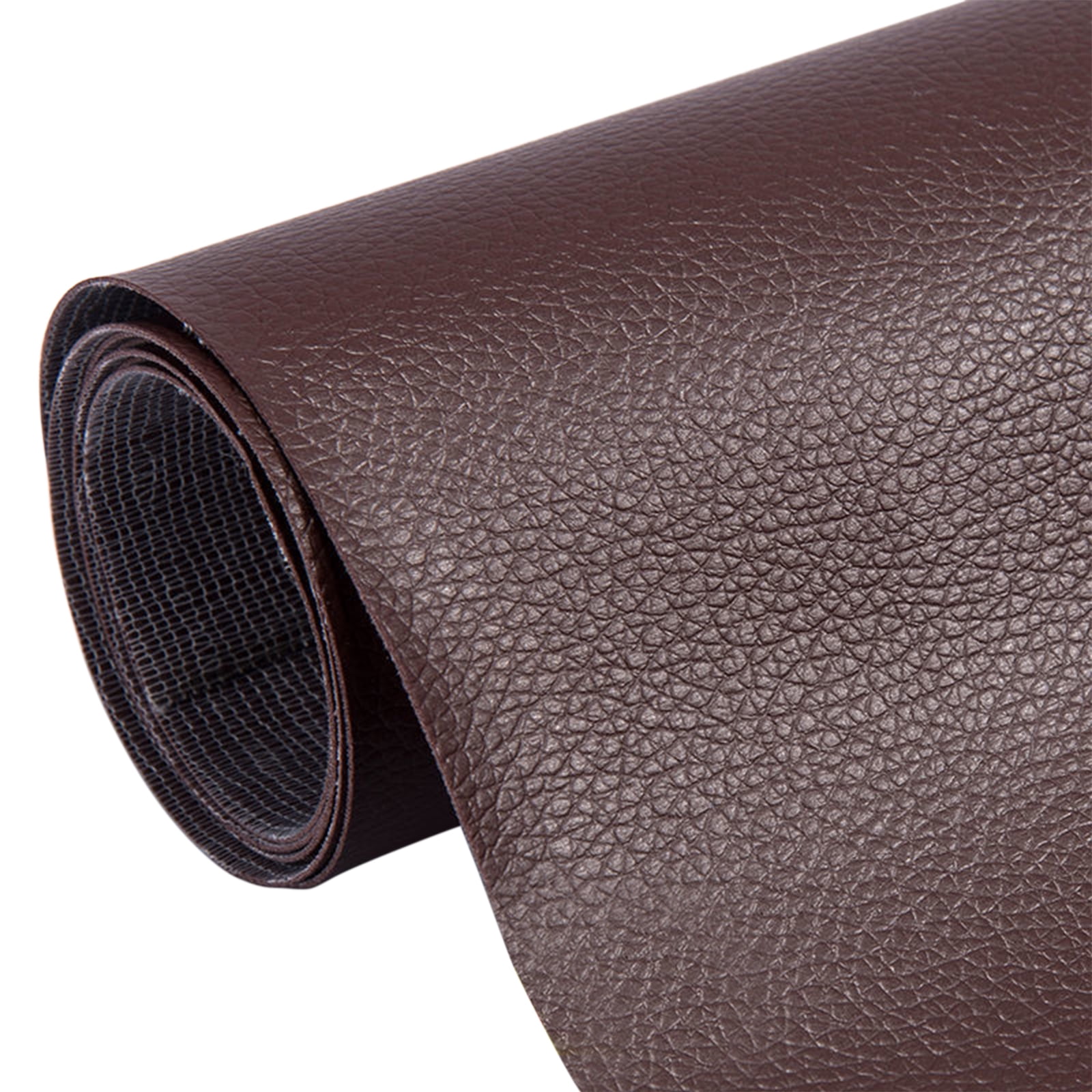 Qalabka DIY Leather Repair Made Simple: Universal Repair Patch Kit - Dark Brown PU Leather Tape, 35x137cm - Instantly Fix Couches, Car Seats, Furniture - No Expertise Needed