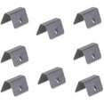 thumbnail image 1 of Qalabka Universal Car Wind Deflector Clips, Stainless Steel, 8pcs, Fixing Retaining Clips for Window Rain Guards, 1 of 8