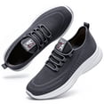 thumbnail image 1 of Qaltryn Breathable Mesh Comfort Sneakers for Men Lightweight Walking & Running Shoes with Wide Toe Arch Support, Non-Slip Sole for Gym, Tennis, Workout, 1 of 9