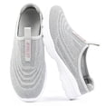 thumbnail image 1 of Qaltryn Breathable Mesh Mules for Women with Cushioning Insole Slip on Sneakers Lightweight Flats Non Slip Comfort Walking Shoes for Casual & Work Dressy Mules Shoes, 1 of 9