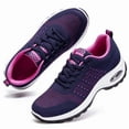 thumbnail image 1 of Qaltryn Comfort Sneakers for Women Arch Support Breathable Mesh Sneakers with Slip-Resistant Sole for Casual Walking Shoes, 1 of 9