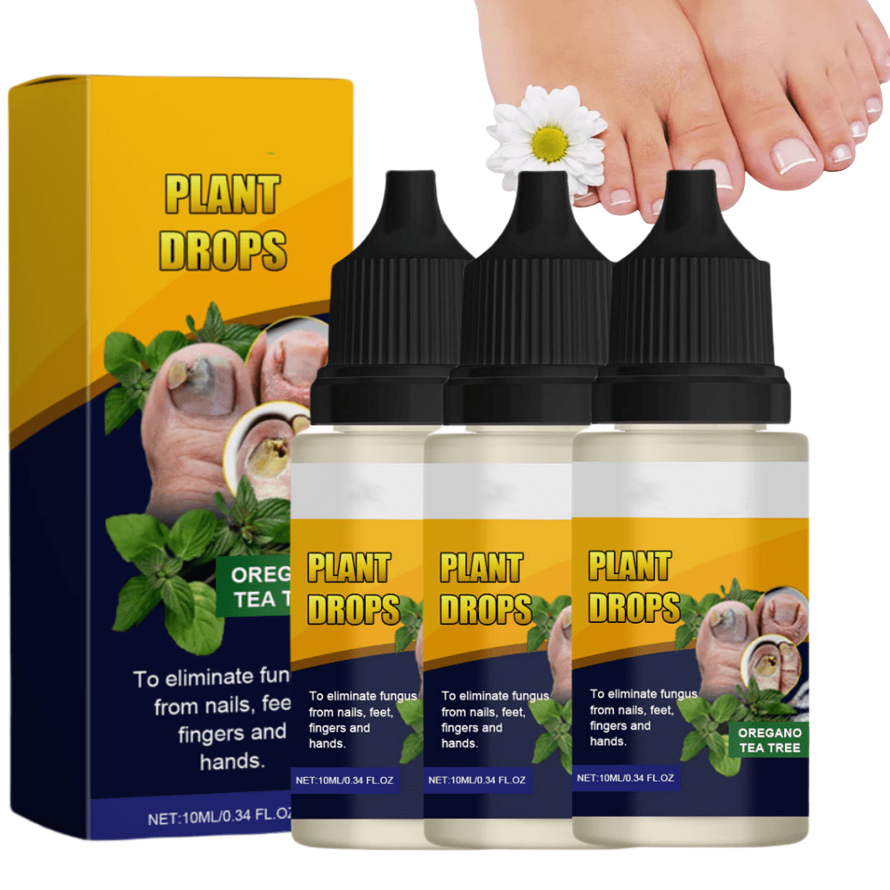 Qasha Plant Drops for Nail Care, Oregano Oil for Nails Care, Nail