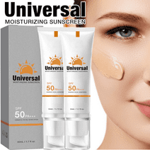 Qasha Tinted Sunscreen For Face, Universal Sunscreen SPF 50 PA+++, Protector Solar Con Color, Tinted Sunscreen, No Sticky Refreshing Non And Does Not Harm Residue for All Skin Type and UV Defense