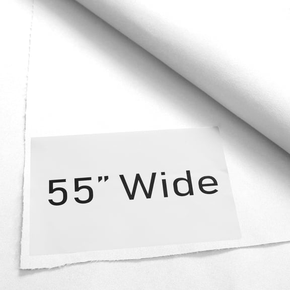 Qatan Blackout Fabric 55 Inch Wide, Waterproof TPU Layer, Pre Cut 2 Yard (72 x 55 Inch), Light Blocking Curtain Material