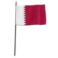 thumbnail image 1 of Qatar flag 4 x 6 inch, 1 of 1