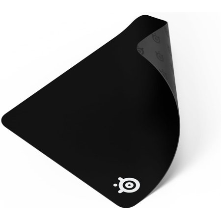QcK Large Gaming Mousepad — Non-Slip Silicone Rubber Base Peak Tracking and Stability Optimized for 490 mm x 420 FPS, MOBAs, RTS, MMO