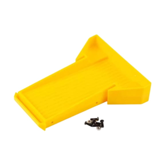 QccHieUs 1/10 Chassis Kit Crawler Chassis Bed Spare Parts RC Crawler Car Accessories 1:10 yellow