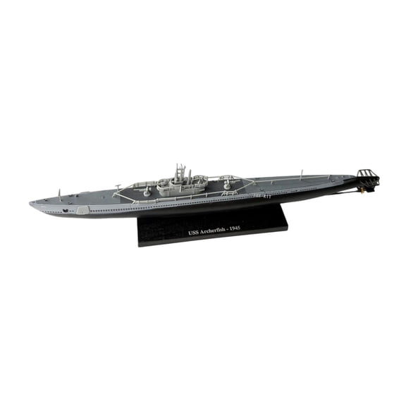 QccHieUs 1/350 Scale Submarine Model Simulation Ship Model Souvenir Collectible Realistic Archerfish