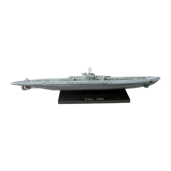 QccHieUs 1/350 Scale Submarine Model Simulation Ship Model Souvenir Collectible Realistic U181