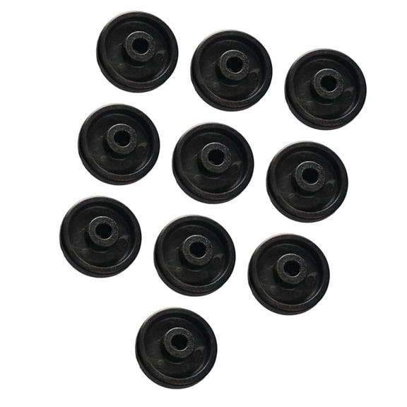 QccHieUs 10 Pieces Nylon Mobility Wheels Kit Components Accessory Spare Parts Replacement 59x27mm