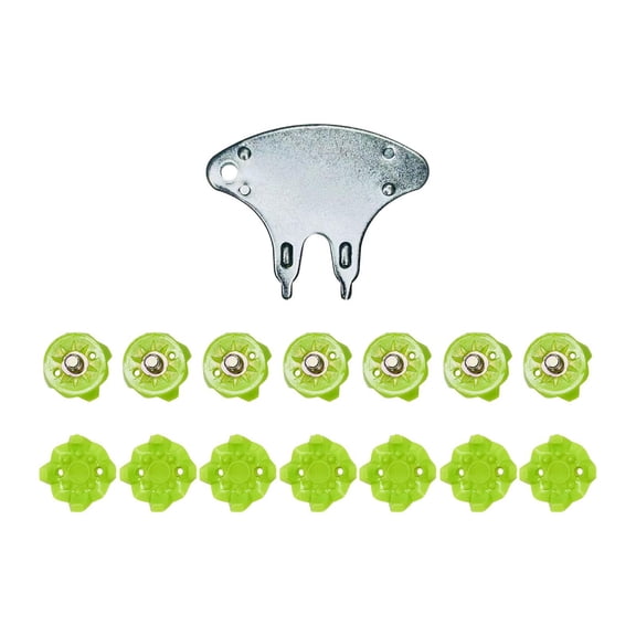 QccHieUs 14 Pieces Golf Shoe Spikes Screw in Portable Men Women Nonslip Easy Install Golf