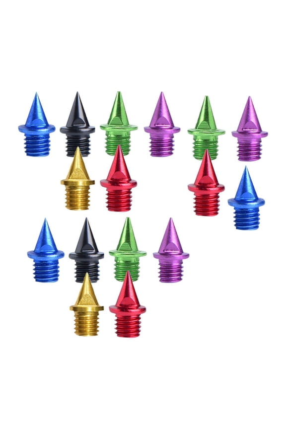 16Pcs Track and Field Running Spikes Track Shoe Spikes Sturdy Lightweight Adults Mixed