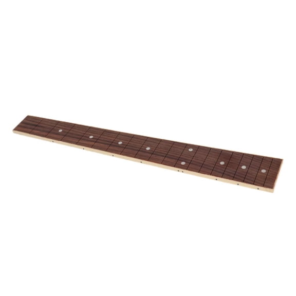 QccHieUs 19/24 Fret Guitar Luthier Rosewood Fretboard Blank for Electric Guitar Bass - as 19 Fret