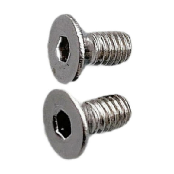 QccHieUs 2 Pieces Bicycle Rear Derailleur Screws Bicycle Rear Tail Hook Screws Small Easy